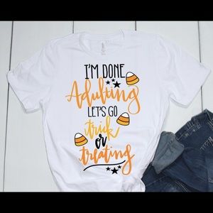 Custom Made Halloween T-shirt